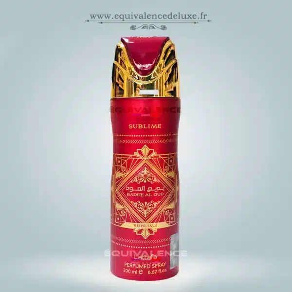 Boutique de Dupes de Parfums de Poche 33ml & Collection Privée 50ml | Prix Dégressifs & Livraison Rapide 4 spray parfumé badee al oud sublime lattafa 200ml brume parfum dubai fruité gourmand