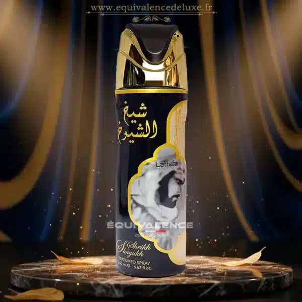 Brume parfumée Sheikh Shuyukh luxe oriental brume parfumée lattafa orientale boisée parfum homme maison textile