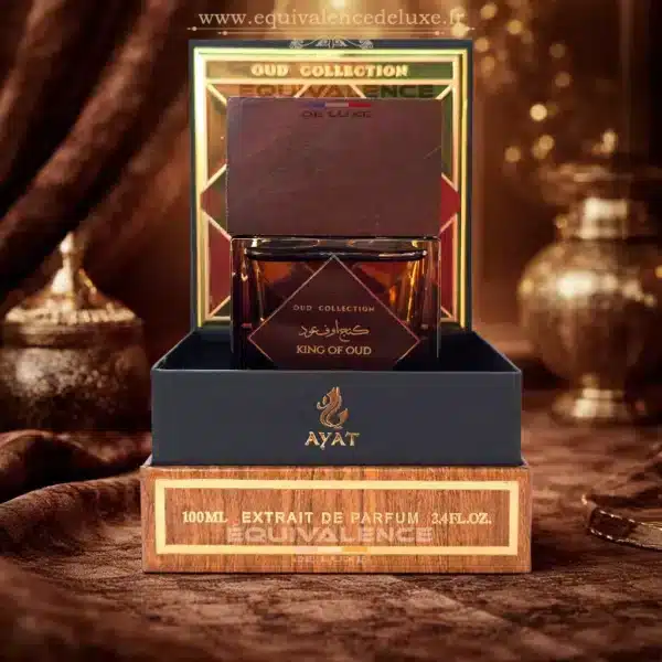 King Of Oud flacon luxe parfum oriental homme flacon king of oud ayat parfum oriental boisé ambré homme dubai