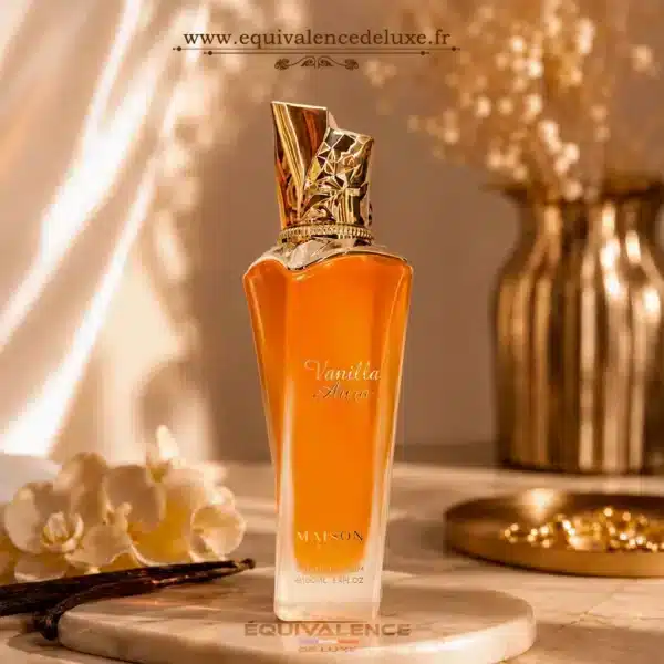 Maison Asrar Vanilla Aura eau de parfum 100ml parfum vanille gourmand mixte vanilla aura maison asrar eau de parfum 100ml parfum vanille gourmand oriental mixte tendance réseaux sociaux
