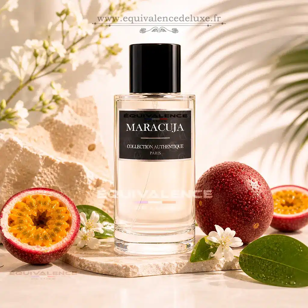 Maracuja – Collection Authentique Paris – Eau de Parfum Mixte 50ml 2 Flacon et coffret Maracuja Collection Authentique Paris Eau de Parfum 50ml inspirée d'Oud Maracuja, fragrance exotique au fruit de la passion et oud précieux.