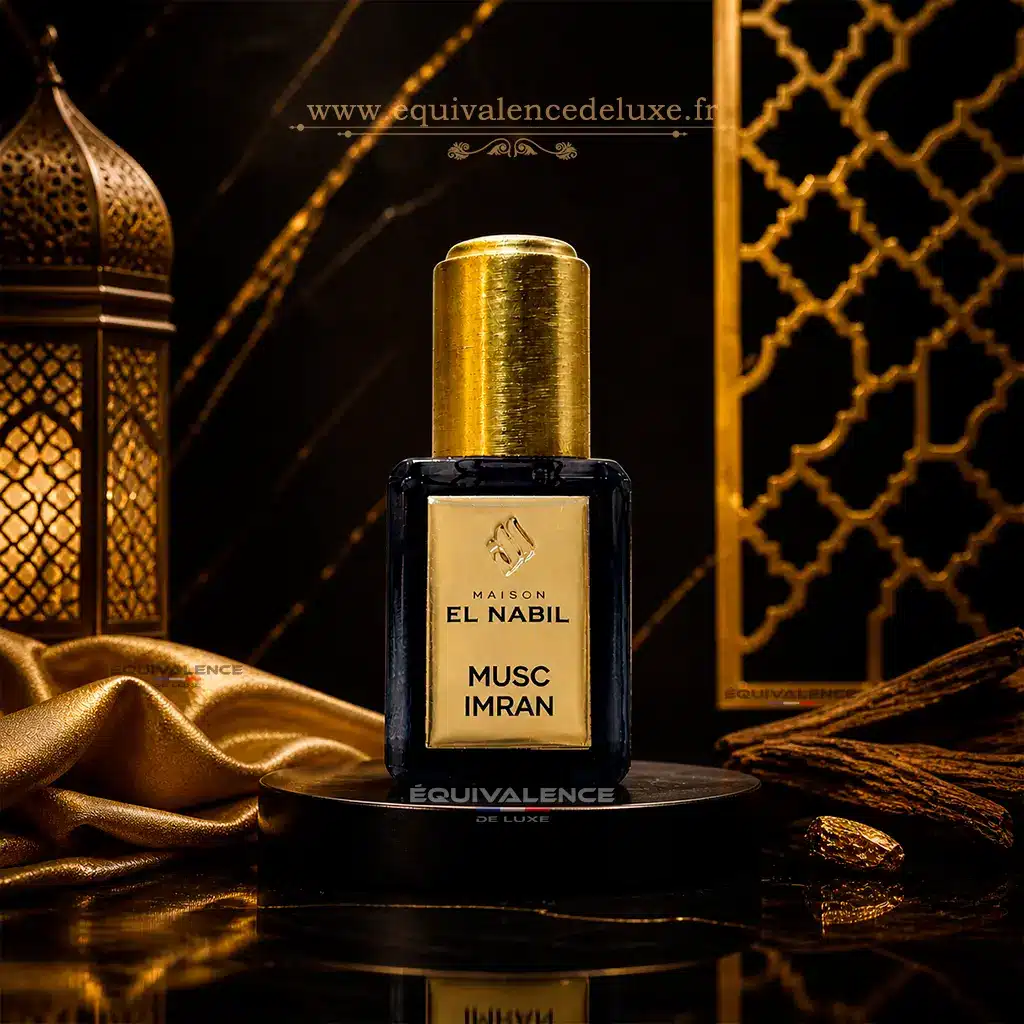 Musc Imran El Nabil – Parfum Concentré Sans Alcool 5ml 2 Boîte et flacon Musc Imran El Nabil 5ml parfum concentré sans alcool aux accords musqués, ambrés et orientaux.