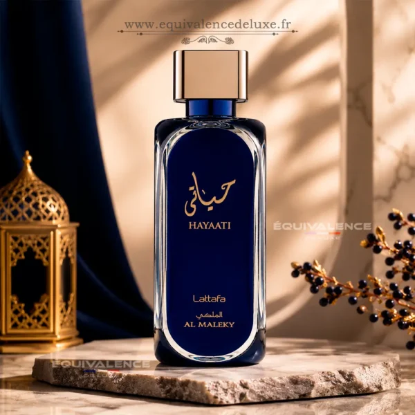 hayati-al-maleky-parfum-homme-tendance-100ml Hayaati Al Maleky Lattafa eau de parfum homme 100ml parfum oriental boisé ambré élégance masculine