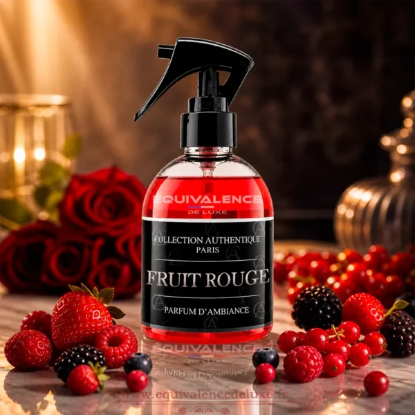 spray pour maison Fruit Rouge parfum ambiance Collection Authentique Paris spray fruit rouge parfum ambiance gourmand fruits rouges fraise framboise collection authentique paris