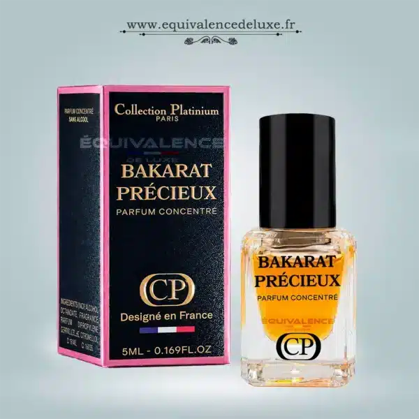 Boutique de Dupes de Parfums de Poche 33ml & Collection Privée 50ml | Prix Dégressifs & Livraison Rapide 4 Bakarat Précieux roll-on parfum concentré sans alcool 5ml aux accords ambrés floraux et boisés