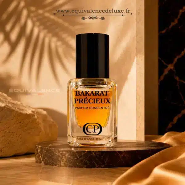 Bakarat Précieux parfum concentré format voyage 5ml Flacon et coffret Bakarat Précieux roll-on parfum concentré sans alcool format miniature 5ml