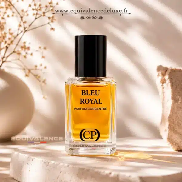 Bleu Royal parfum concentré format voyage 5ml Flacon et coffret Bleu Royal roll-on parfum concentré sans alcool format miniature 5ml