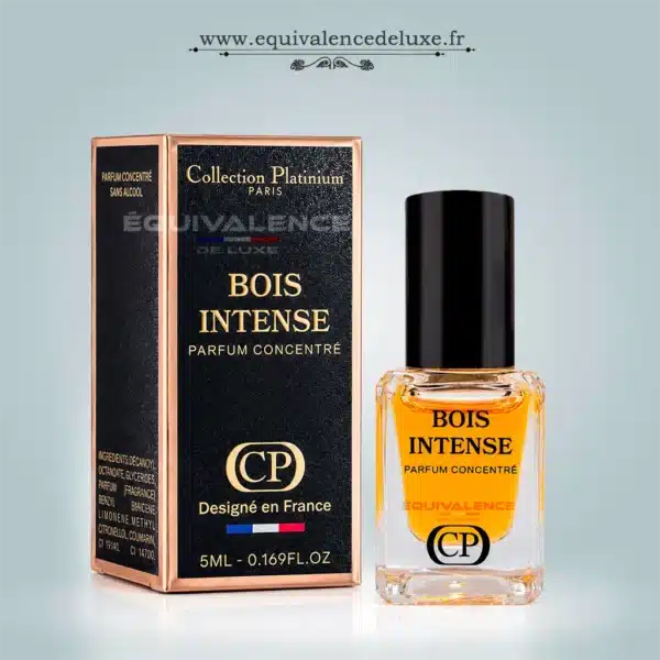 Boutique de Dupes de Parfums de Poche 33ml & Collection Privée 50ml | Prix Dégressifs & Livraison Rapide 2 Flacon et coffret Bois Intense huile parfumée concentrée sans alcool format miniature