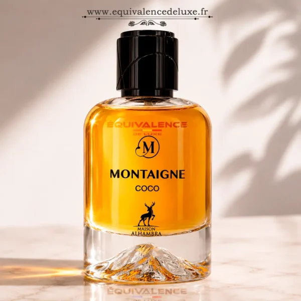 Montaigne Coco Maison Alhambra 100ml avec coffret Flacon et coffret Montaigne Coco Maison Alhambra parfum exotique coco vanille femme