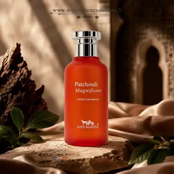Parfum Patchouli Magnificent Loui Martin 100ml avec coffret Patchouli Magnificent Loui Martin extrait de parfum 100ml aux notes de patchouli boisé et ambré