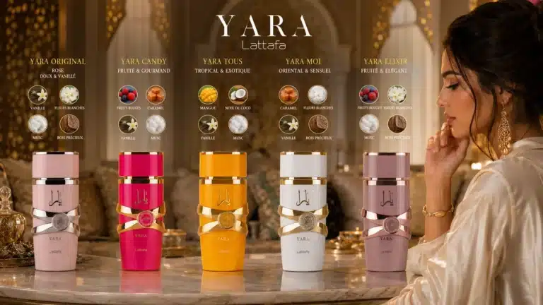 Quel Yara choisir comparatif des parfums Yara Original Candy Tous Moi et Elixir de Lattafa