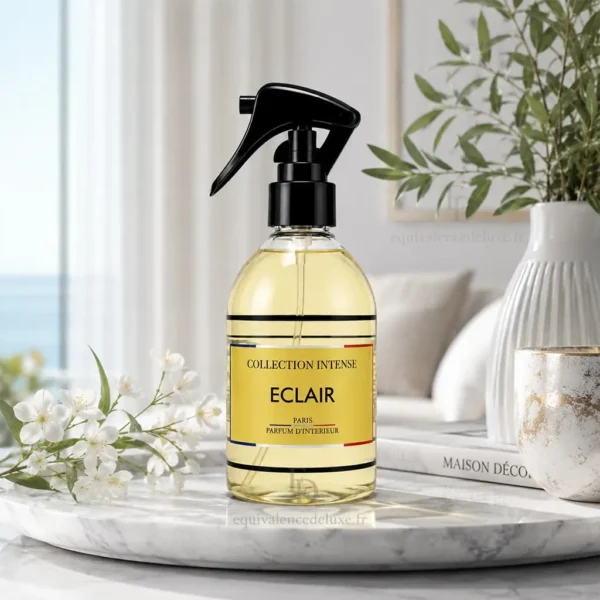 Éclair Collection Intense – Parfum Maison Gourmand Flacon Éclair Collection Intense 250 ml, parfum d’intérieur gourmand caramel et vanille