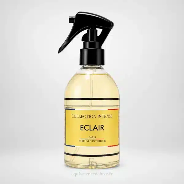 Parfums Dubaï, Collection Privée & Parfums Inspirés au Meilleur Prix 6 Spray d’intérieur Éclair Collection Intense 250 ml présenté dans une ambiance élégante et lumineuse