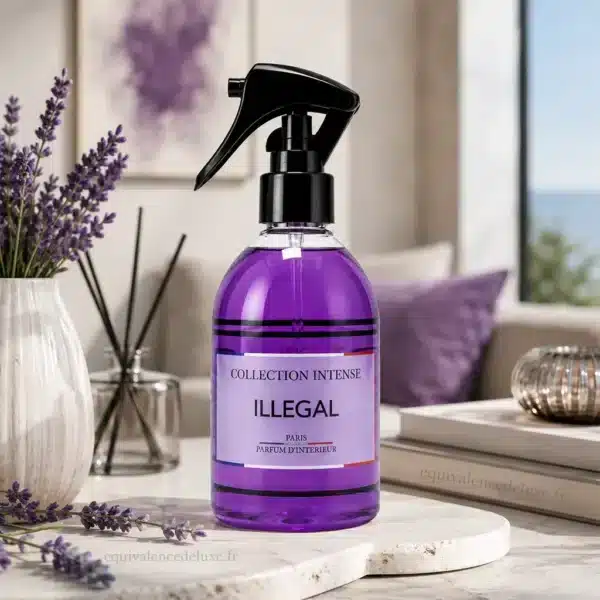 Illegal Collection Intense – Parfum Maison Floral et Boisé Flacon Illegal Collection Intense 250 ml, parfum d’intérieur floral et boisé