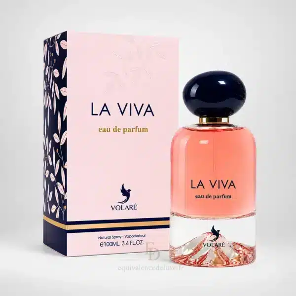 Parfums Dubaï, Collection Privée & Parfums Inspirés au Meilleur Prix 11 La Viva Volaré Eau de Parfum femme 100 ml avec flacon rose et boîte