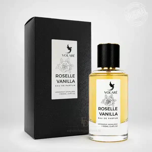 Parfums Dubaï, Collection Privée & Parfums Inspirés au Meilleur Prix 8 Flacon et boîte Roselle Vanilla Volaré Eau de Parfum 100 ml