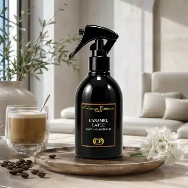 spray-interieur-caramel-latte-250ml Flacon Caramel Latte Collection Platinium 250 ml, spray parfumé pour l’intérieur