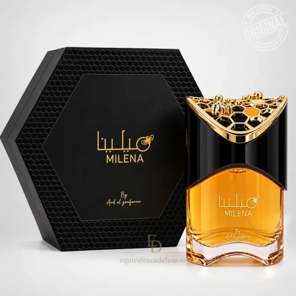 Parfums Dubaï, Collection Privée & Parfums Inspirés au Meilleur Prix 10 Milena Ard Al Zaafaran Eau de Parfum femme 100 ml avec flacon doré et noir et coffret