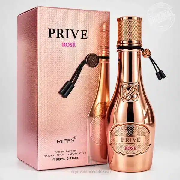 Parfums Dubaï, Collection Privée & Parfums Inspirés au Meilleur Prix 8 Privé Rosé RiiFFS Eau de Parfum femme 100 ml avec flacon rose gold et coffret
