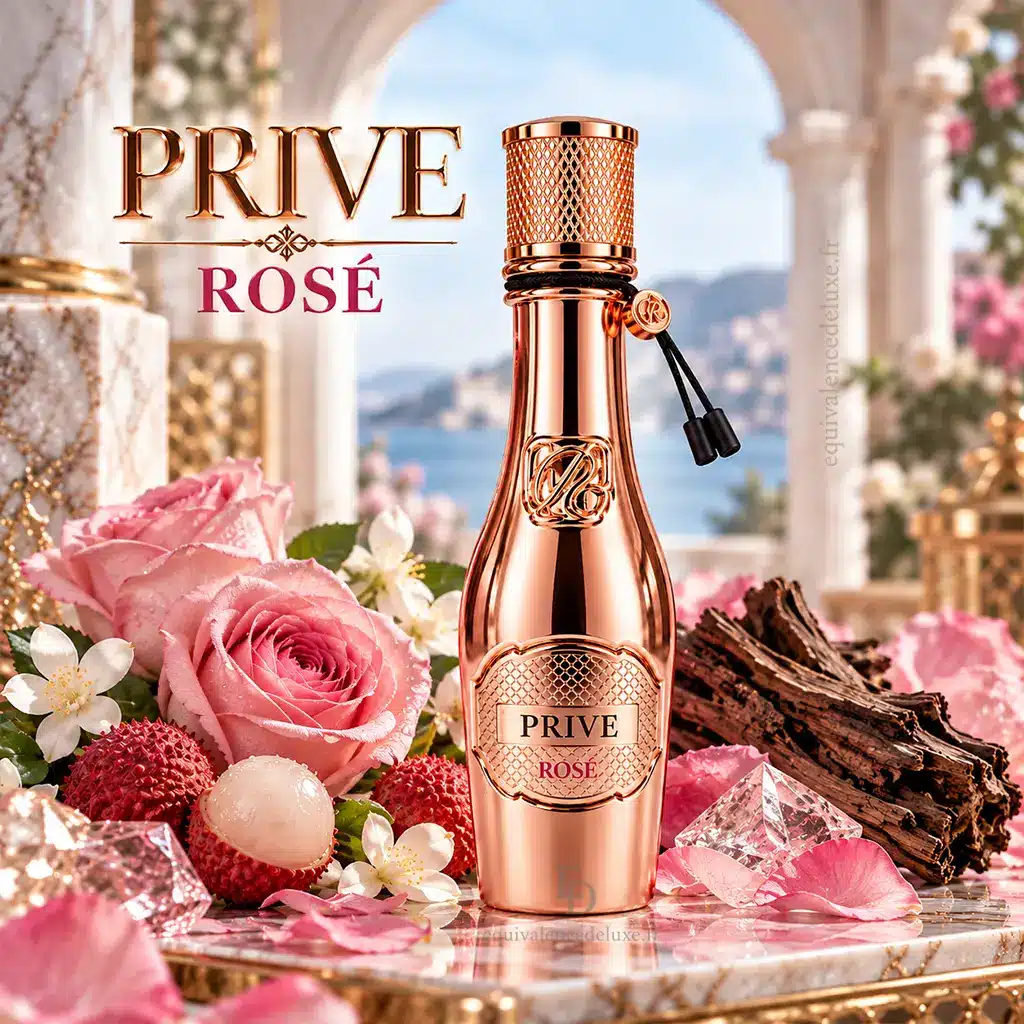 Privé Rosé RiiFFS – Eau de Parfum Femme 100 ml 3 Flacon Privé Rosé RiiFFS 100 ml parfum femme floral fruité aux notes de cassis, rose et vanille