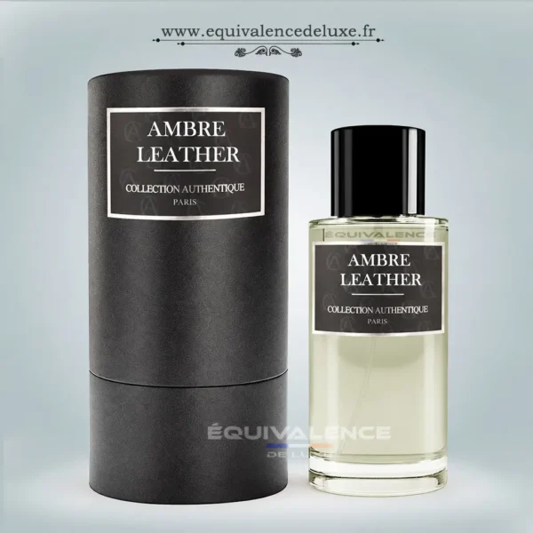 Parfums Dubaï, Collection Privée & Parfums Inspirés au Meilleur Prix 7 Ambre Leather Collection Authentique Paris, parfum mixte aux accords de cuir, cardamome, jasmin et ambre